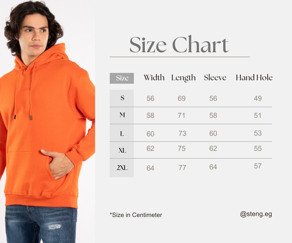 Hoodie - Men - Plain