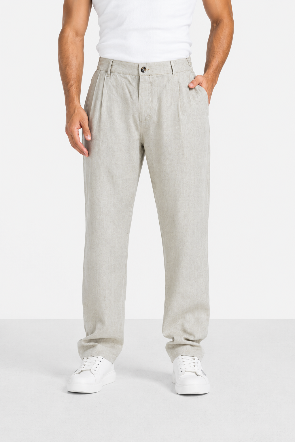 Pants - Men - Linen