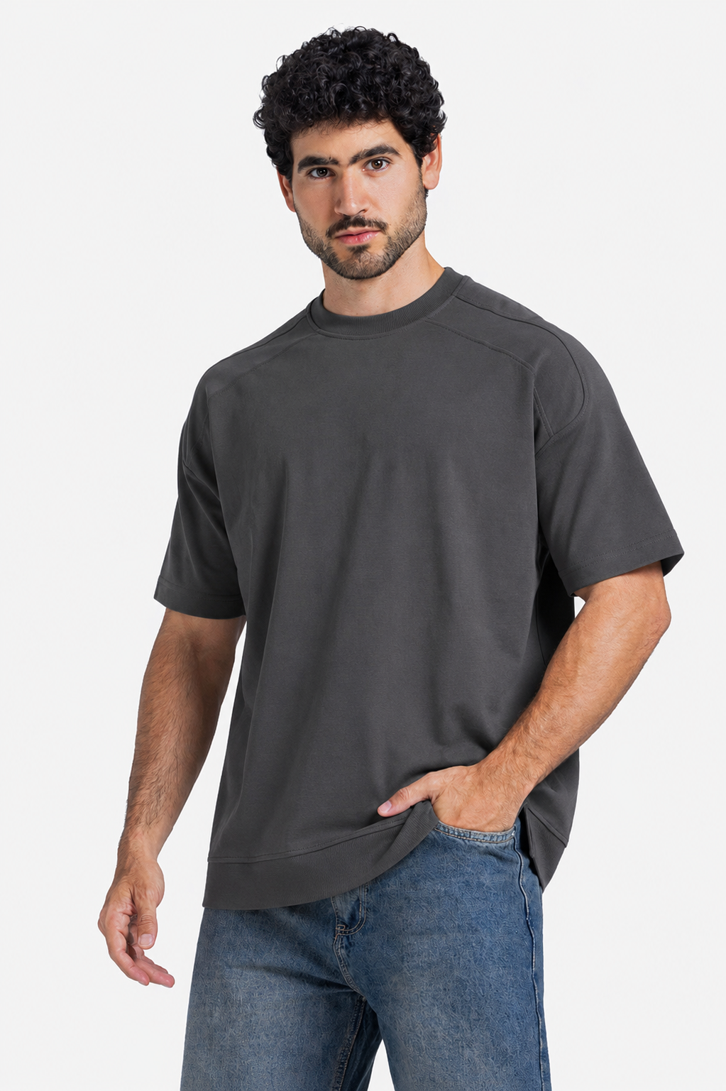 T-shirt - Men - Plain