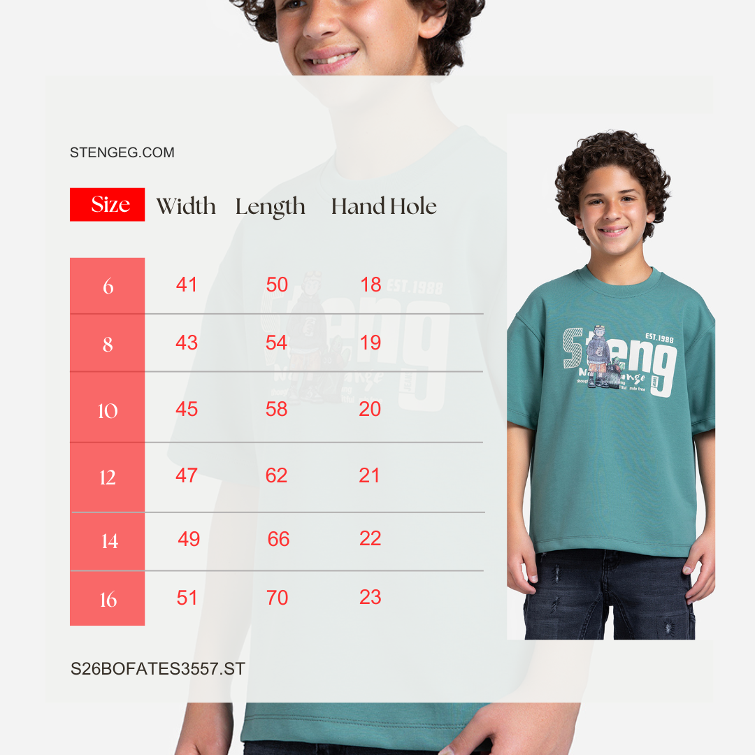 T-shirt - Boys - Printed