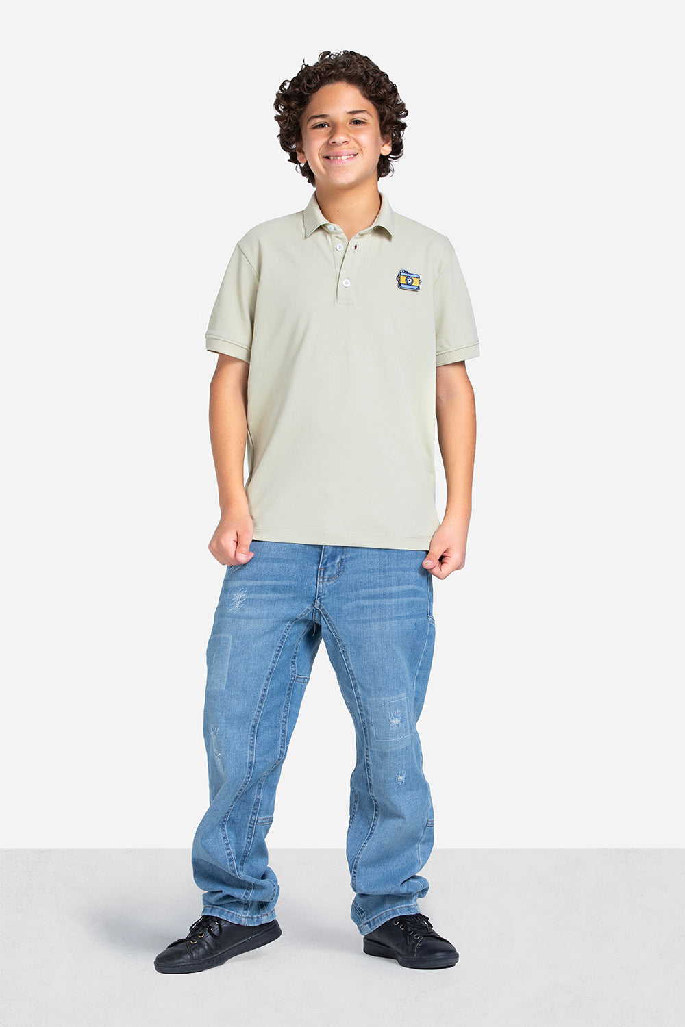 Polo T-shirt - Boys - Printed
