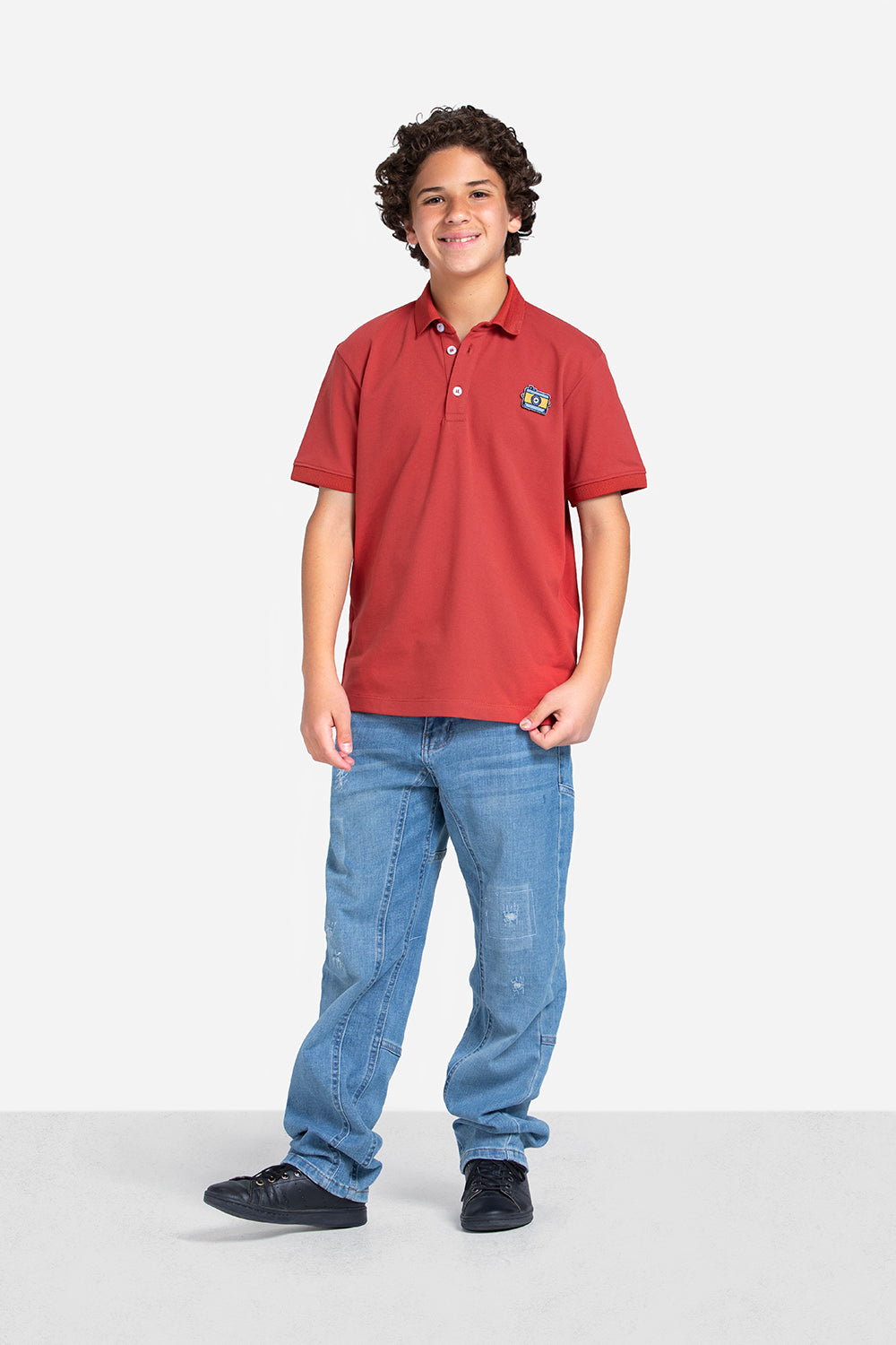 Polo T-shirt - Boys - Printed