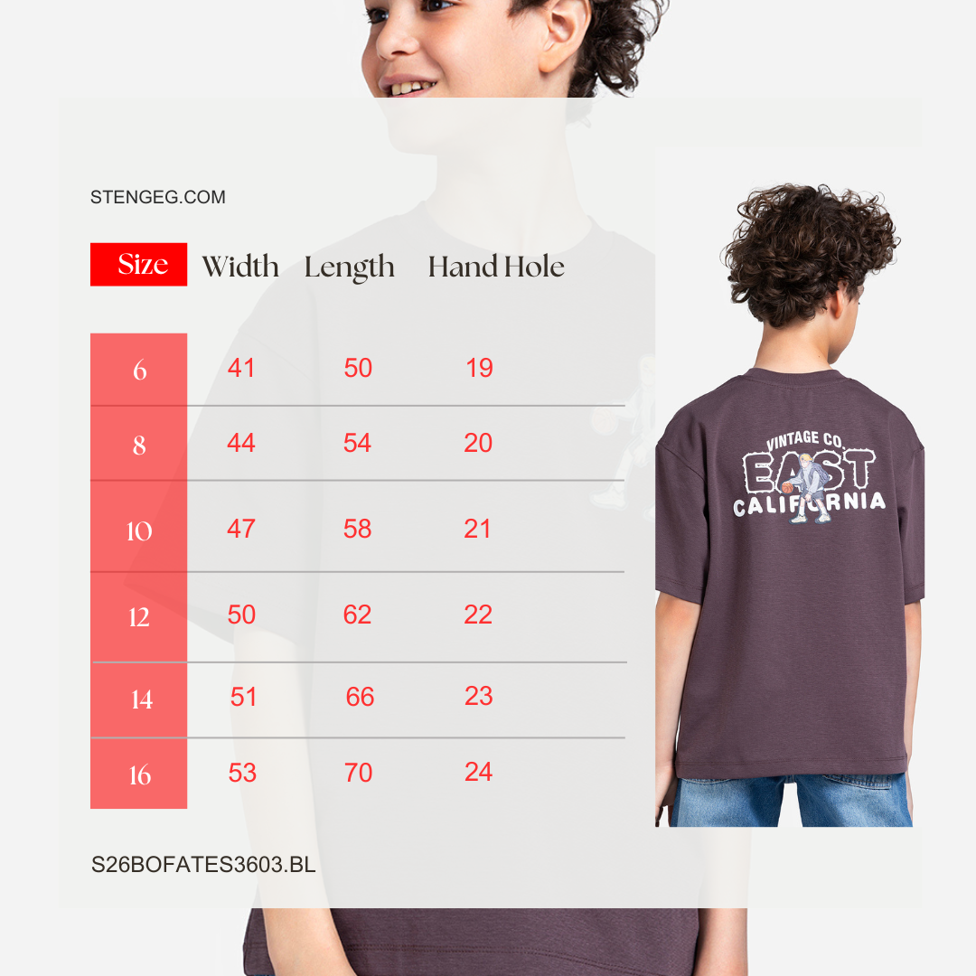 T-shirt - Boys - Printed