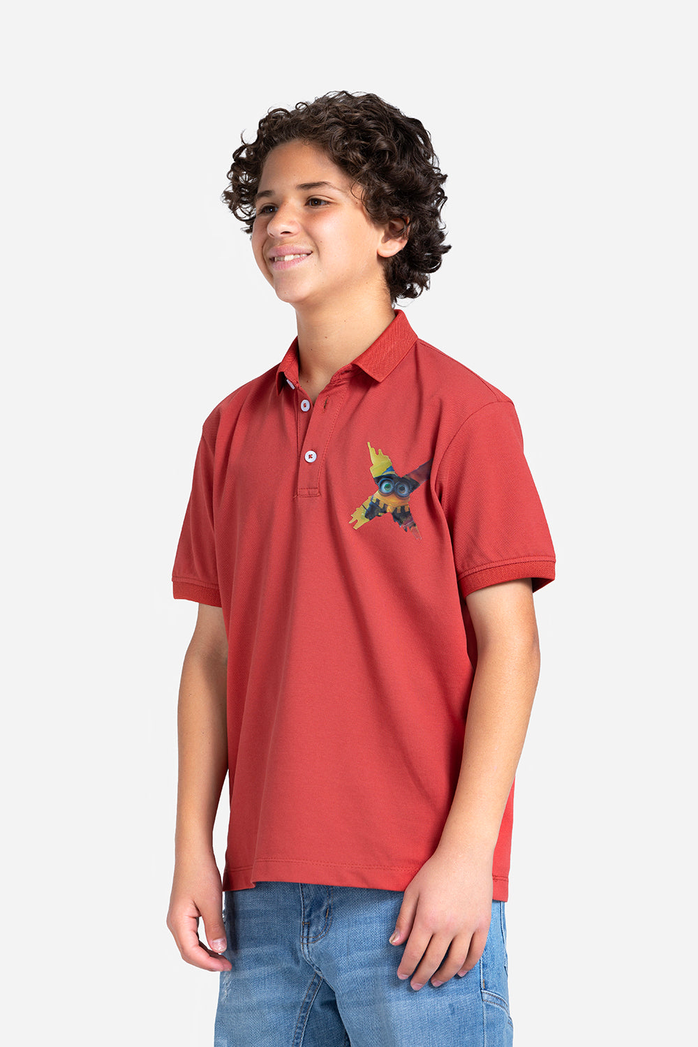 Polo T-shirt - Boys - Printed