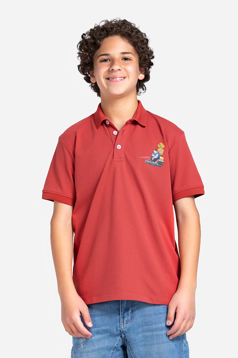 Polo T-shirt - Boys - Printed