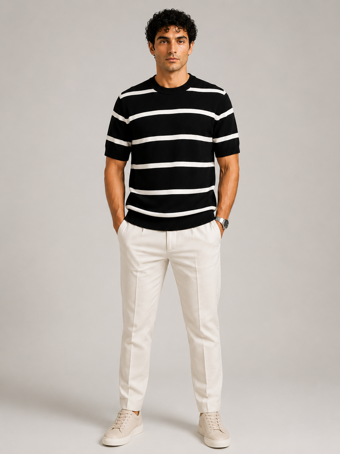 T-Shirt - Men - Striped