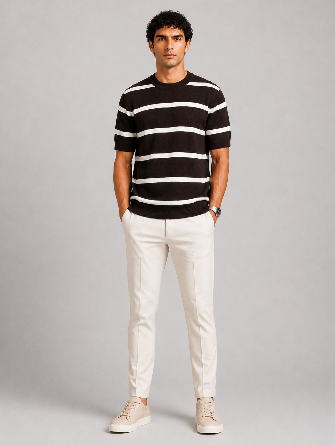 T-Shirt - Men - Striped