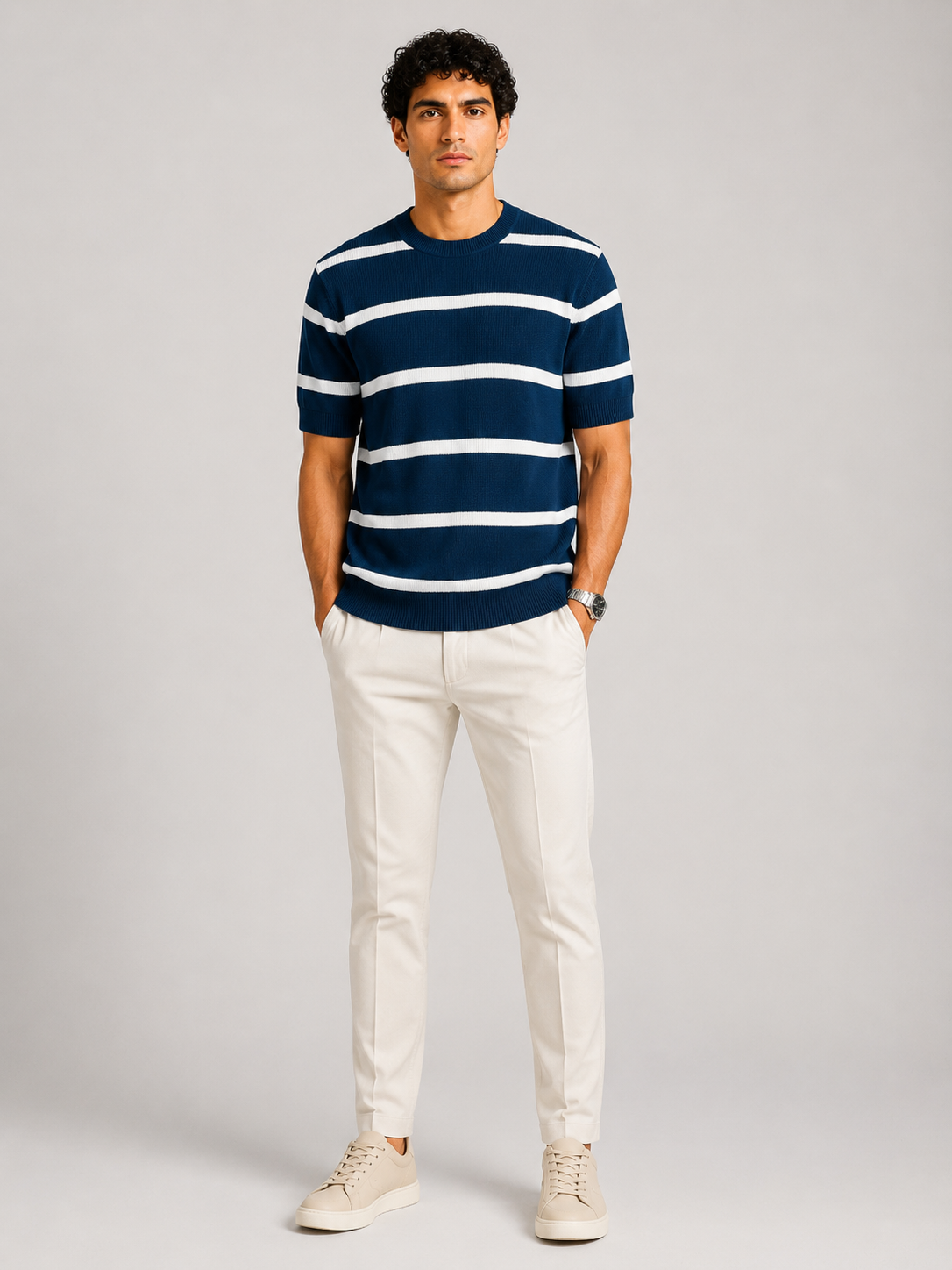 T-Shirt - Men - Striped