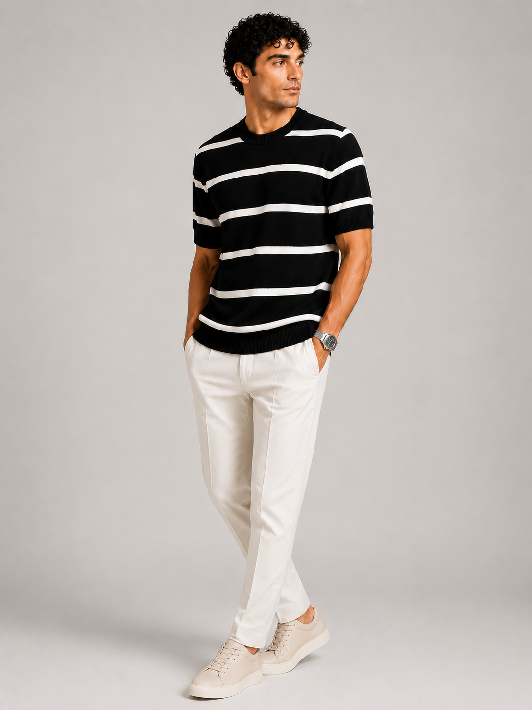 T-Shirt - Men - Striped