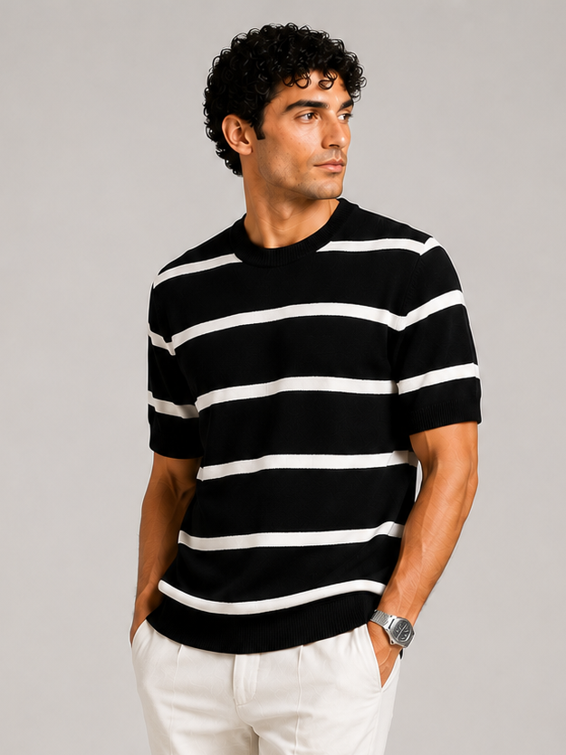 T-Shirt - Men - Striped