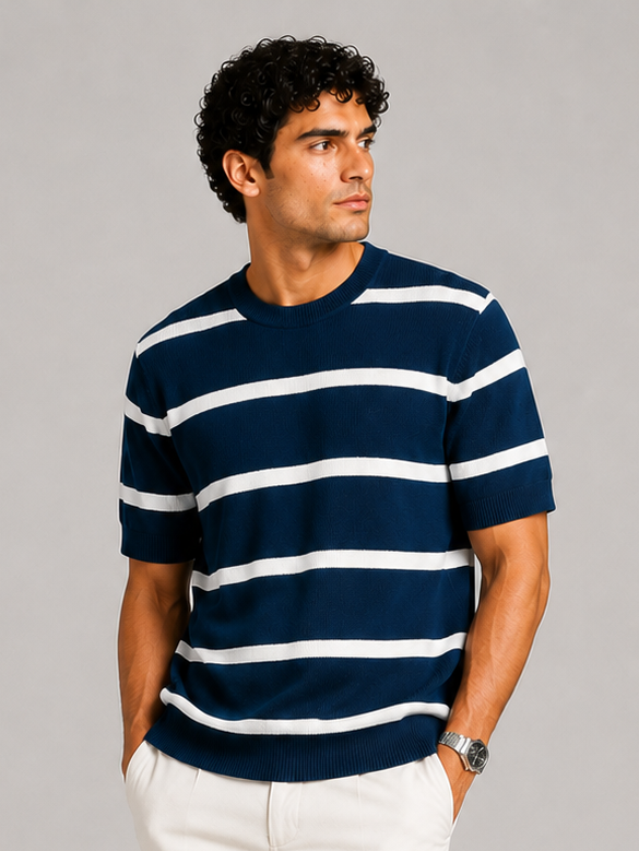 T-Shirt - Men - Striped