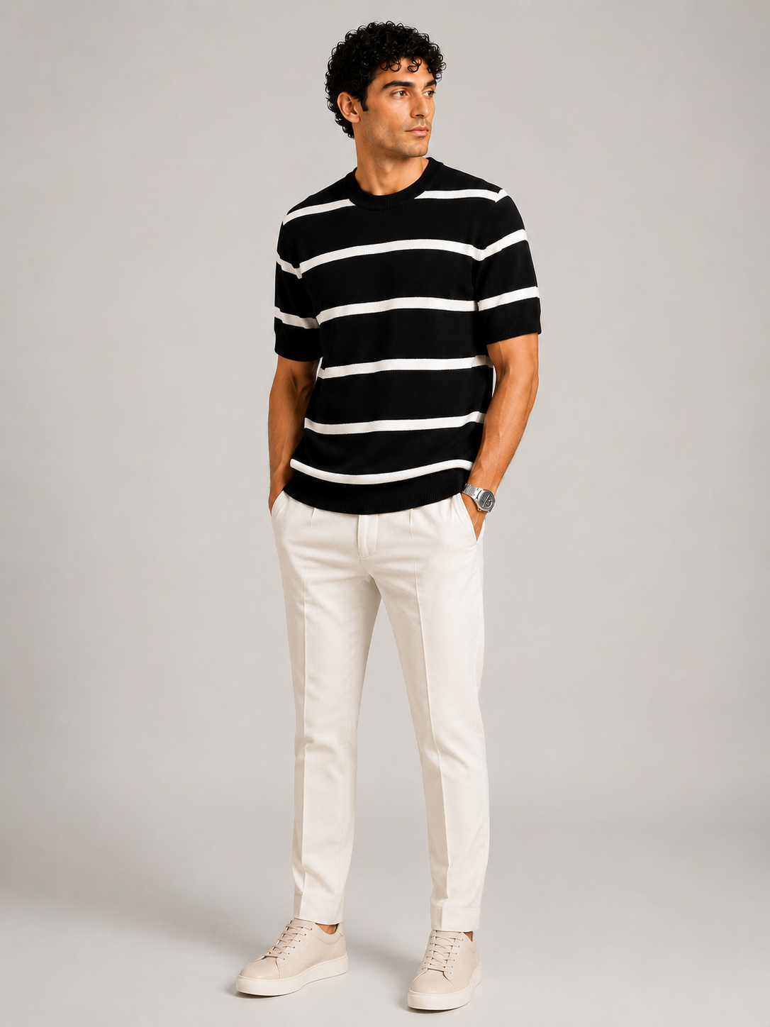 T-Shirt - Men - Striped