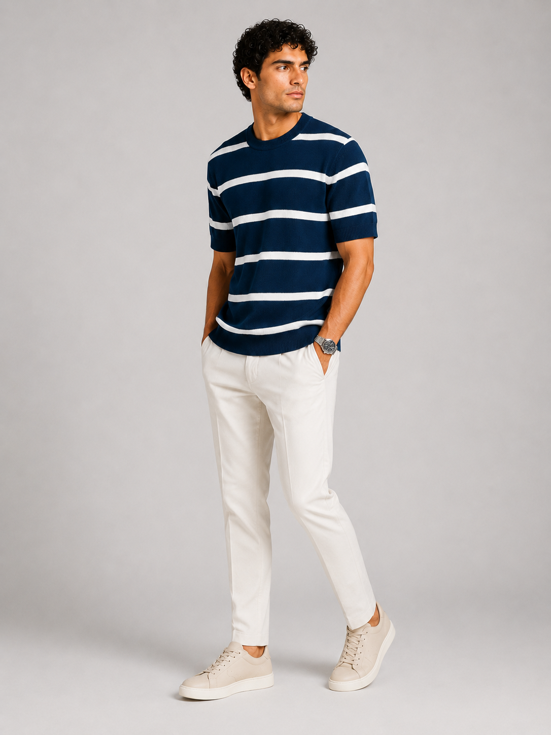 T-Shirt - Men - Striped