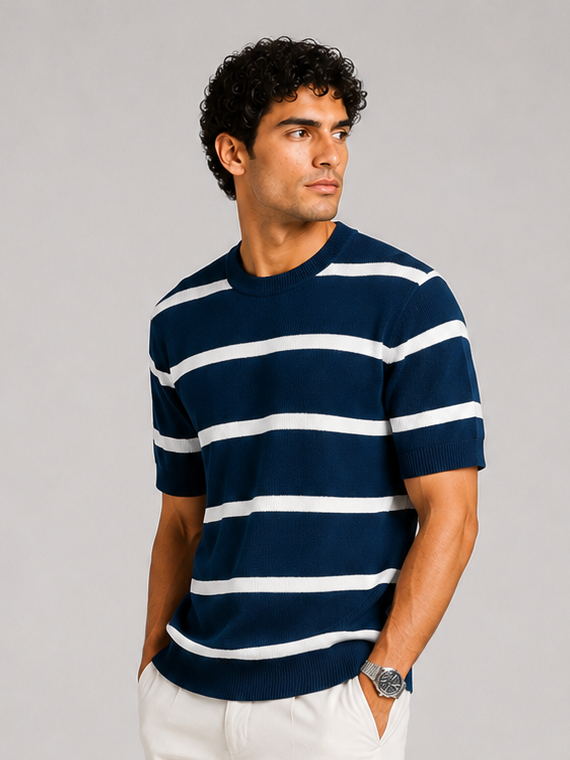 T-Shirt - Men - Striped