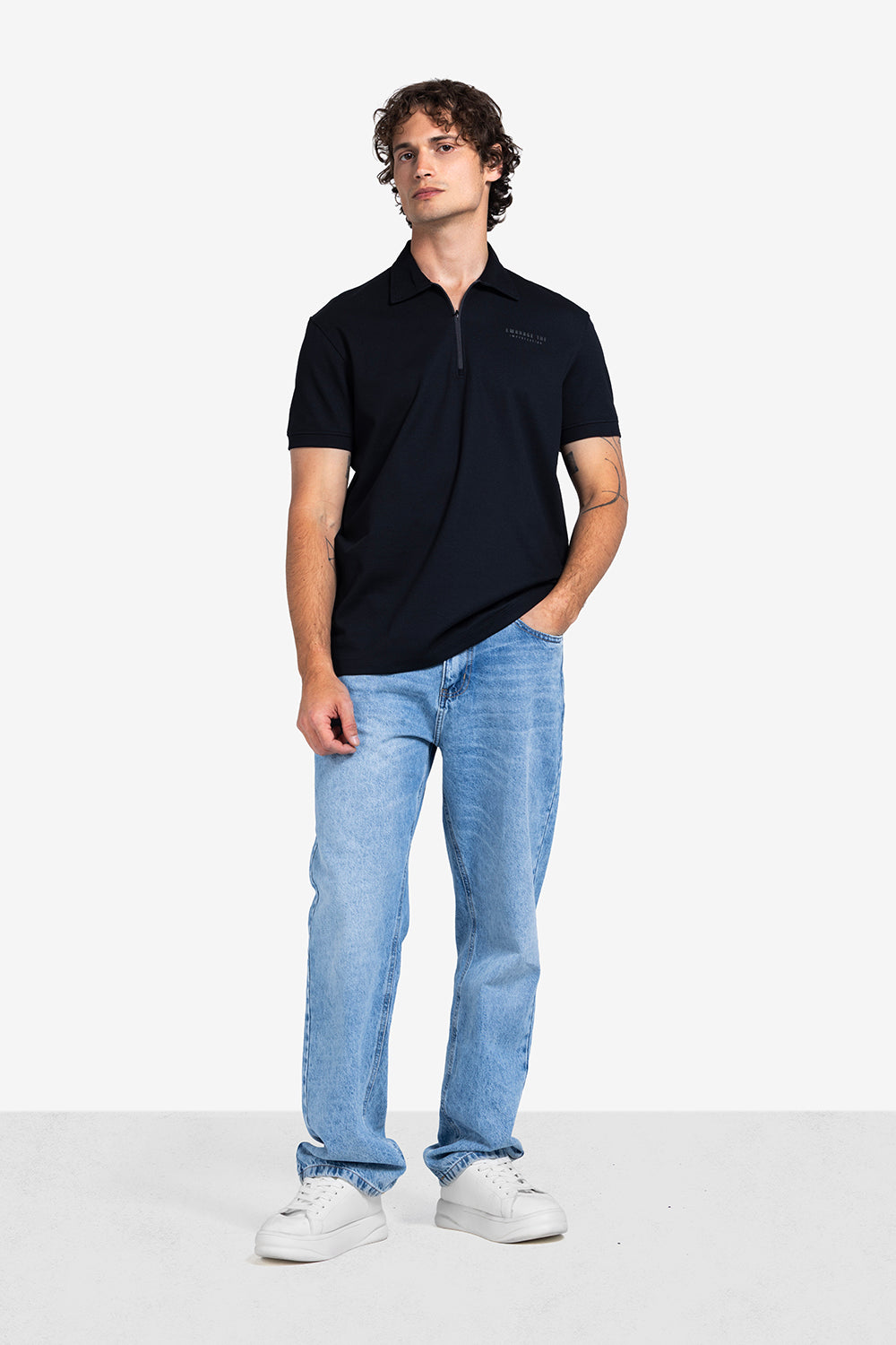 Polo T-shirt - Men - Plain
