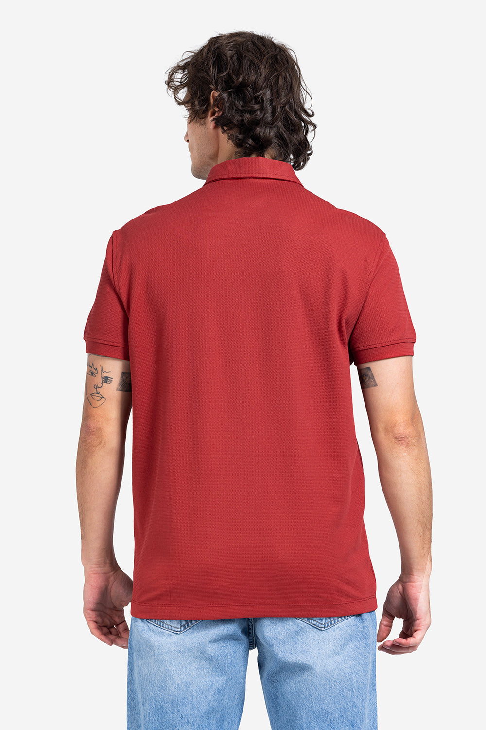 Polo T-shirt - Men - Plain