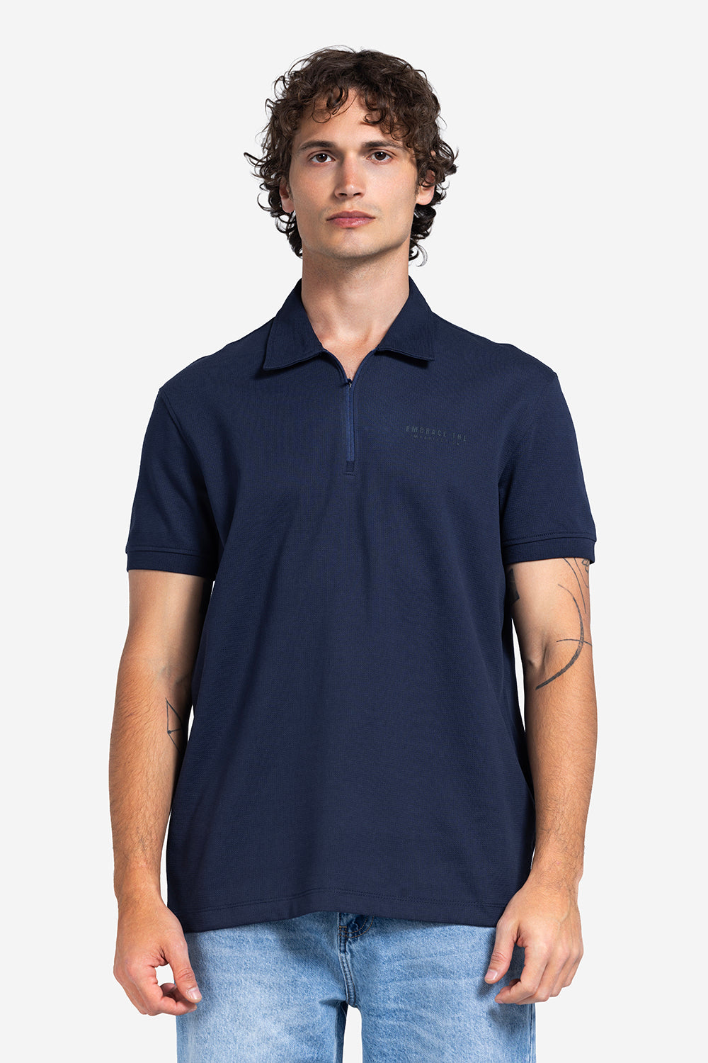 Polo T-shirt - Men - Plain