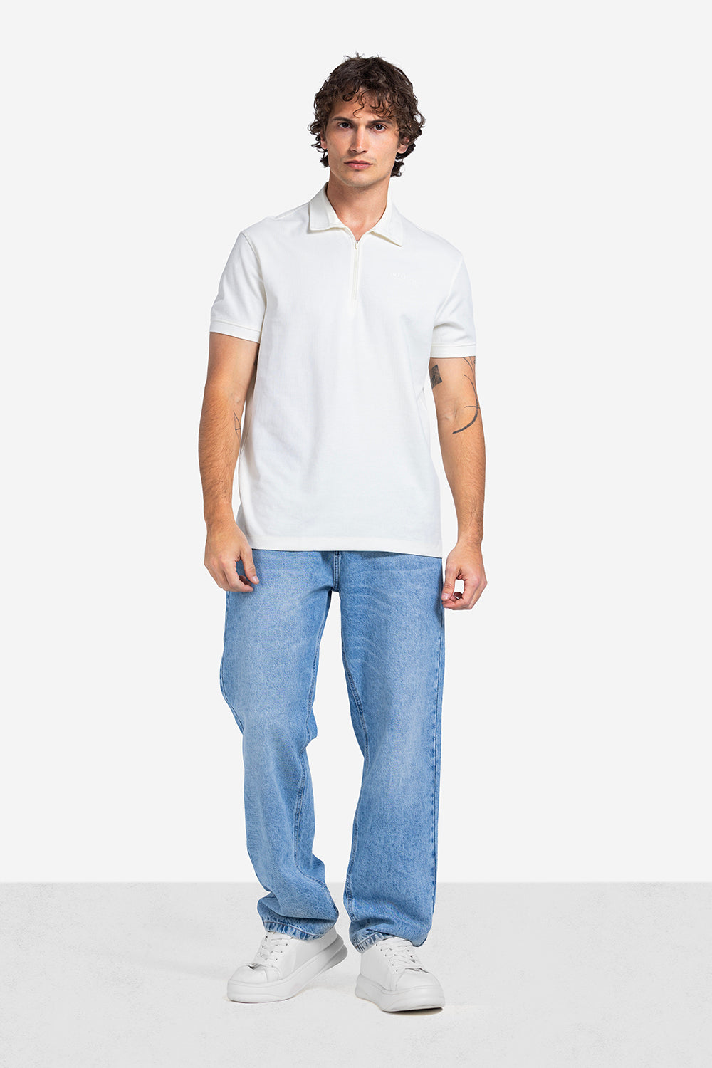Polo T-shirt - Men - Plain