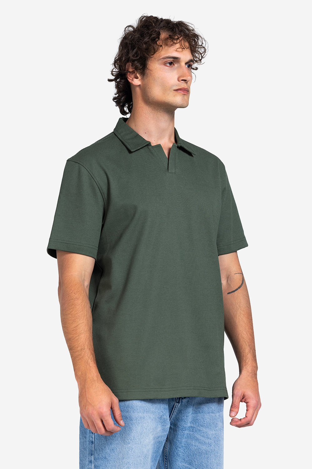 Polo T-shirt - Men - Plain