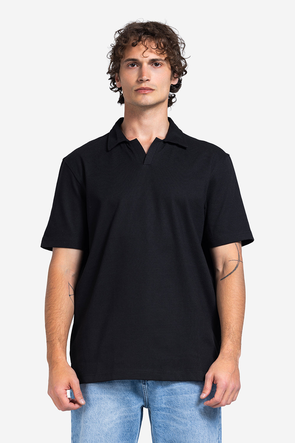 Polo T-shirt - Men - Plain