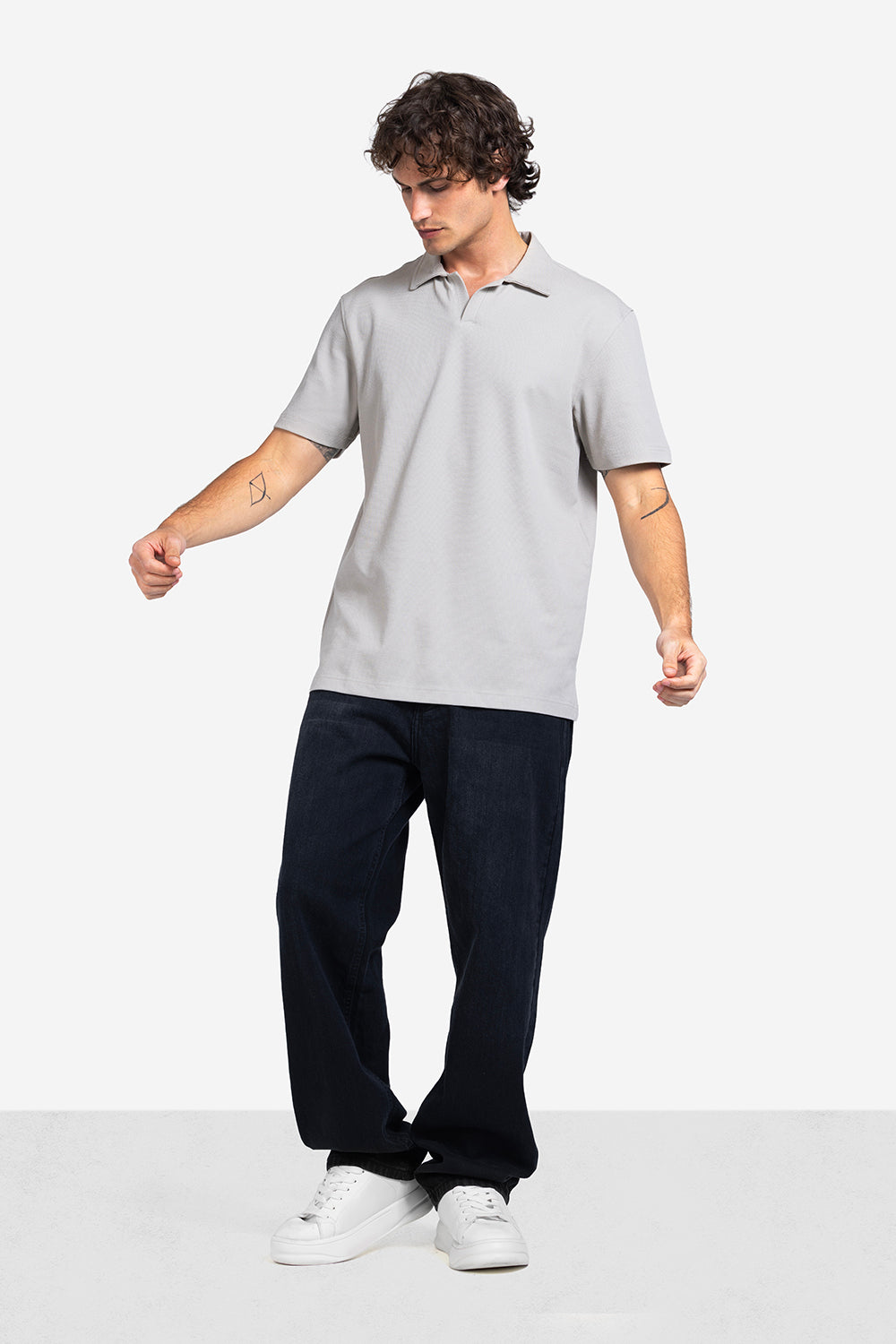 Polo T-shirt - Men - Plain