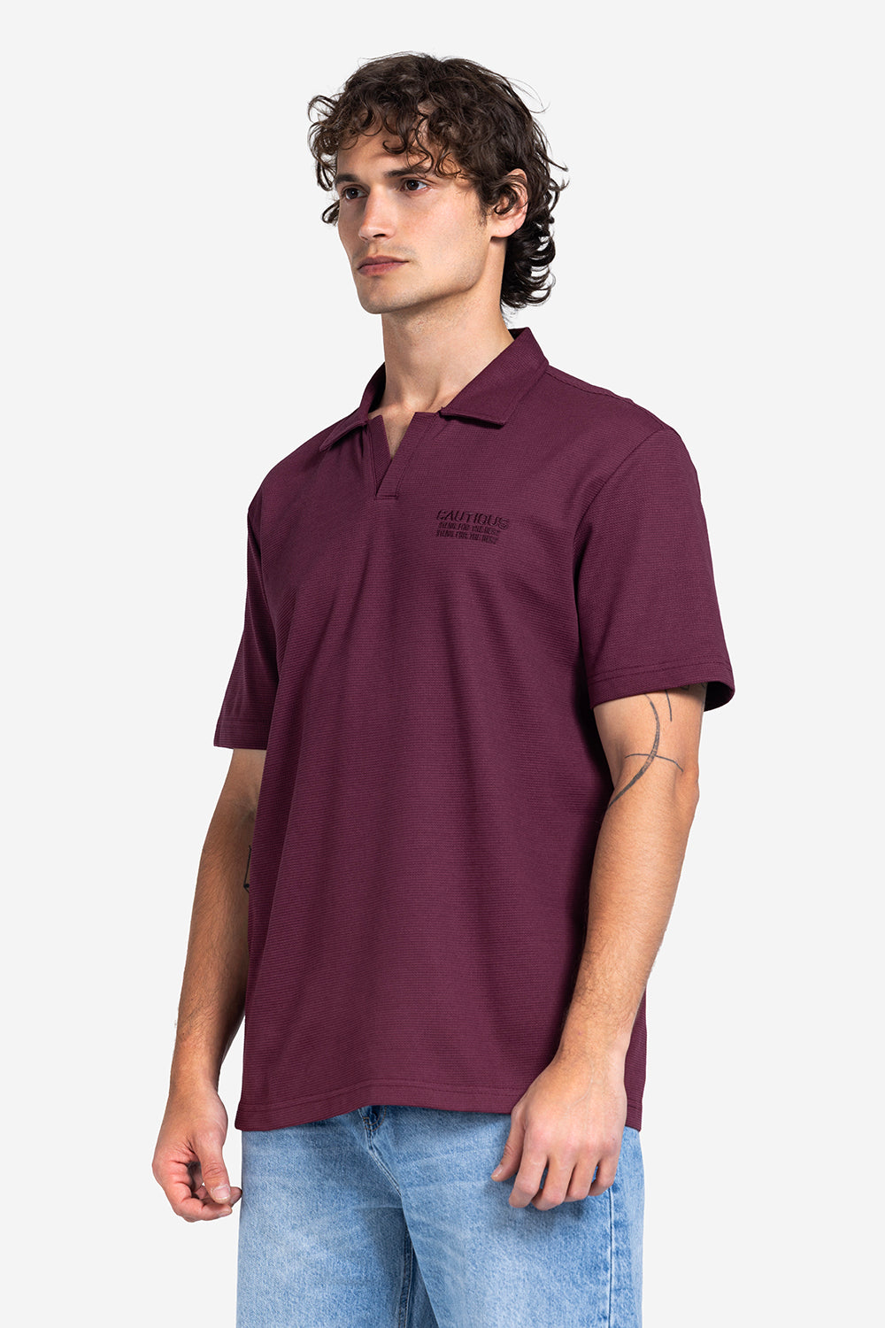 Polo T-shirt - Men - Plain
