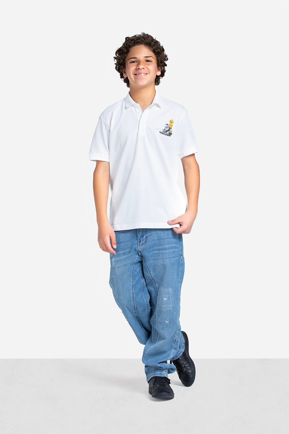 Polo T-shirt - Boys - Printed