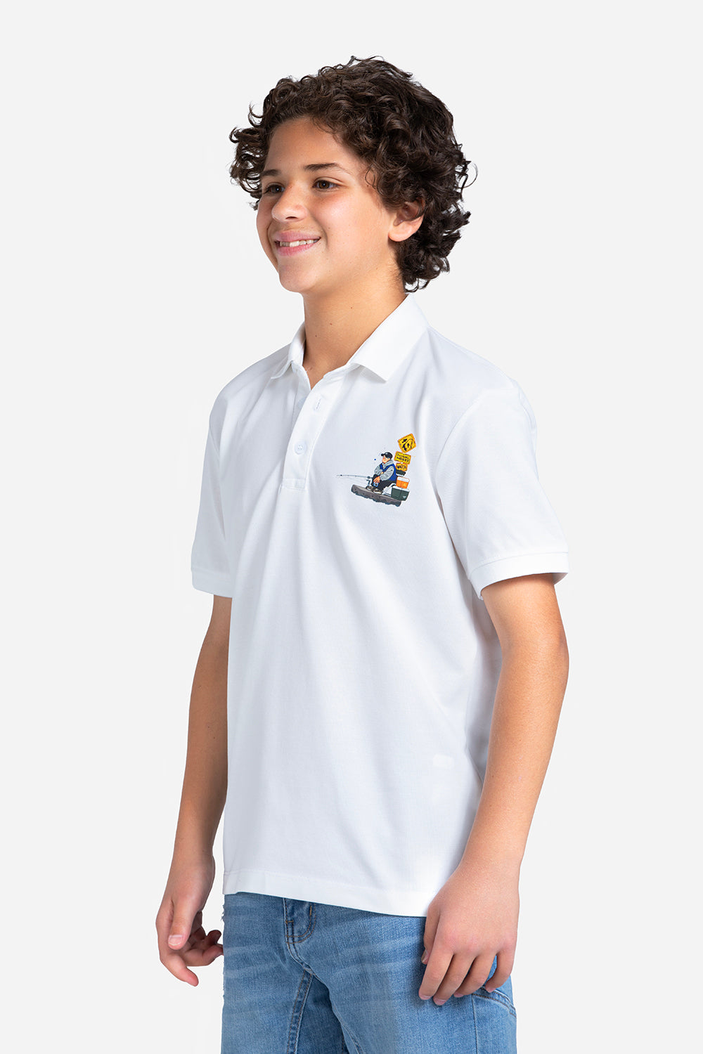 Polo T-shirt - Boys - Printed