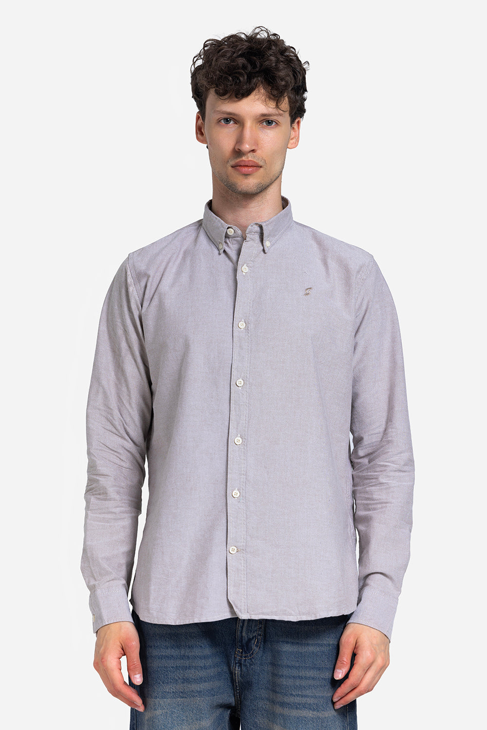 long sleeve shirt - Men - Plain