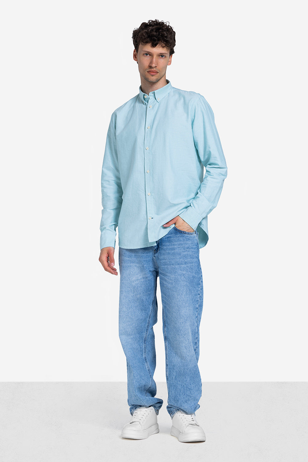 long sleeve shirt - Men - Plain
