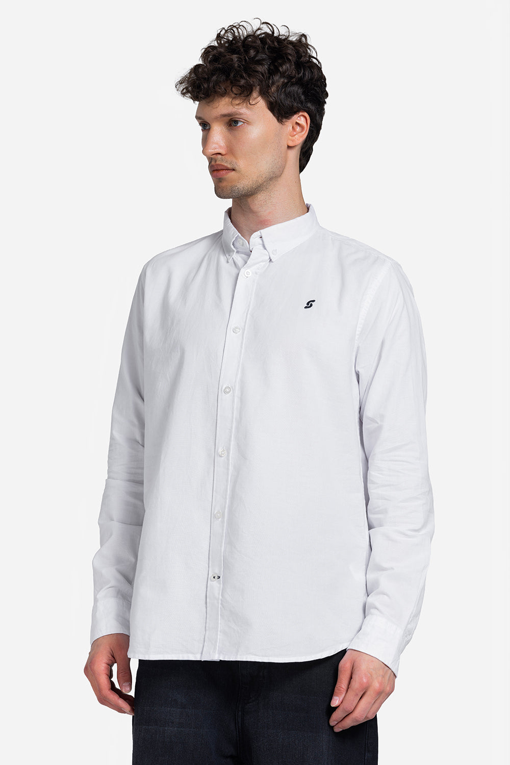 long sleeve shirt - Men - Plain