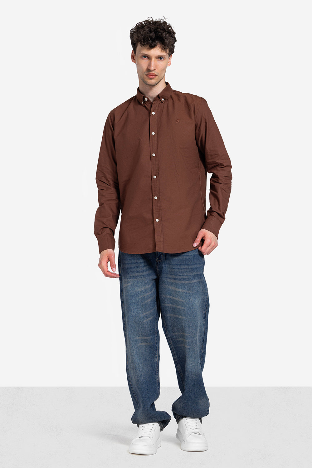 long sleeve shirt - Men - Plain