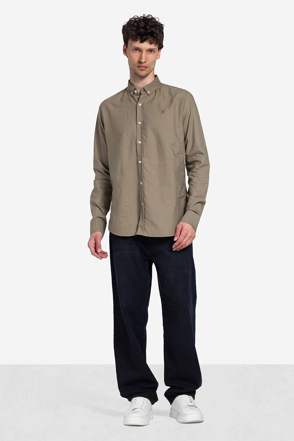 long sleeve shirt - Men - Plain