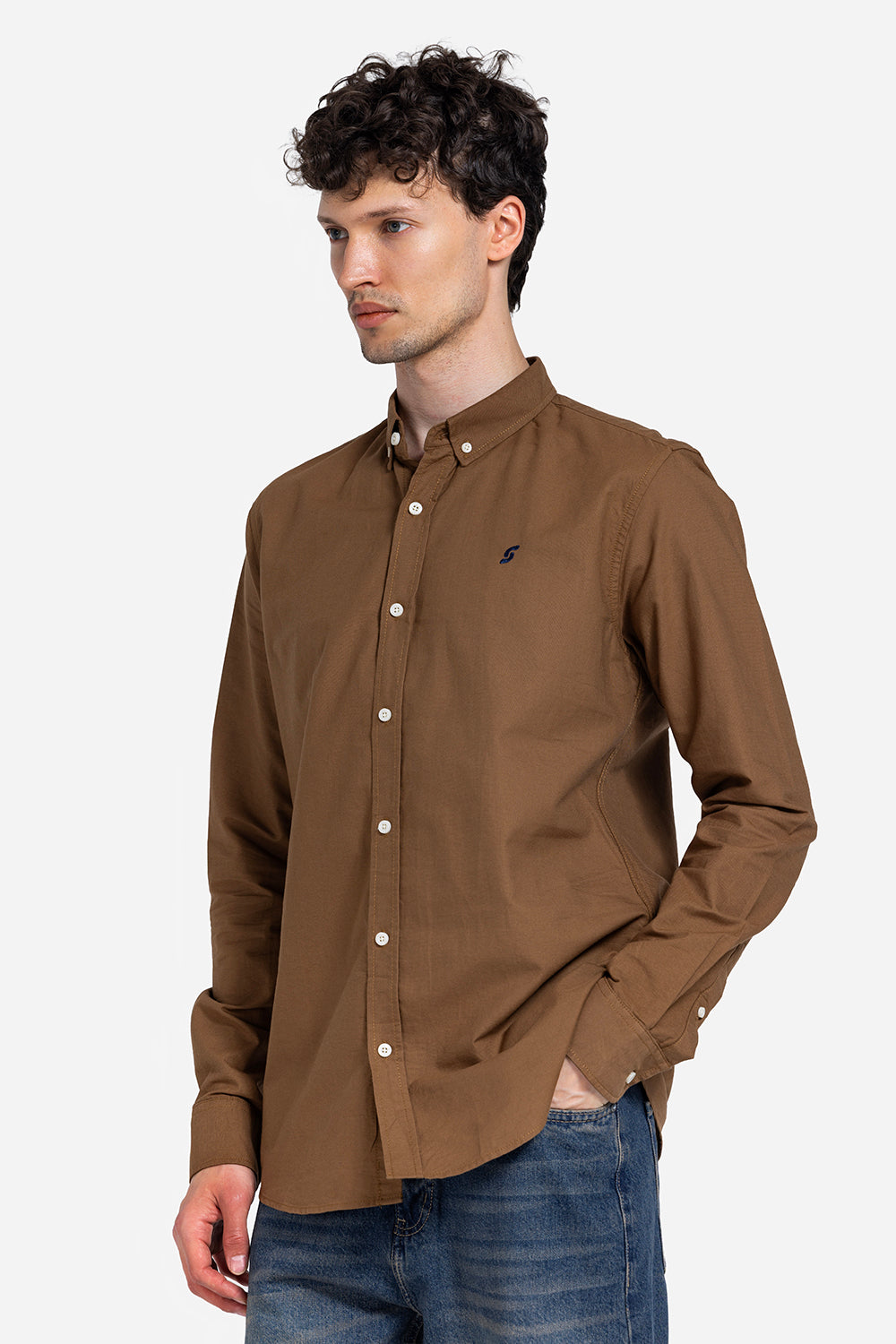long sleeve shirt - Men - Plain
