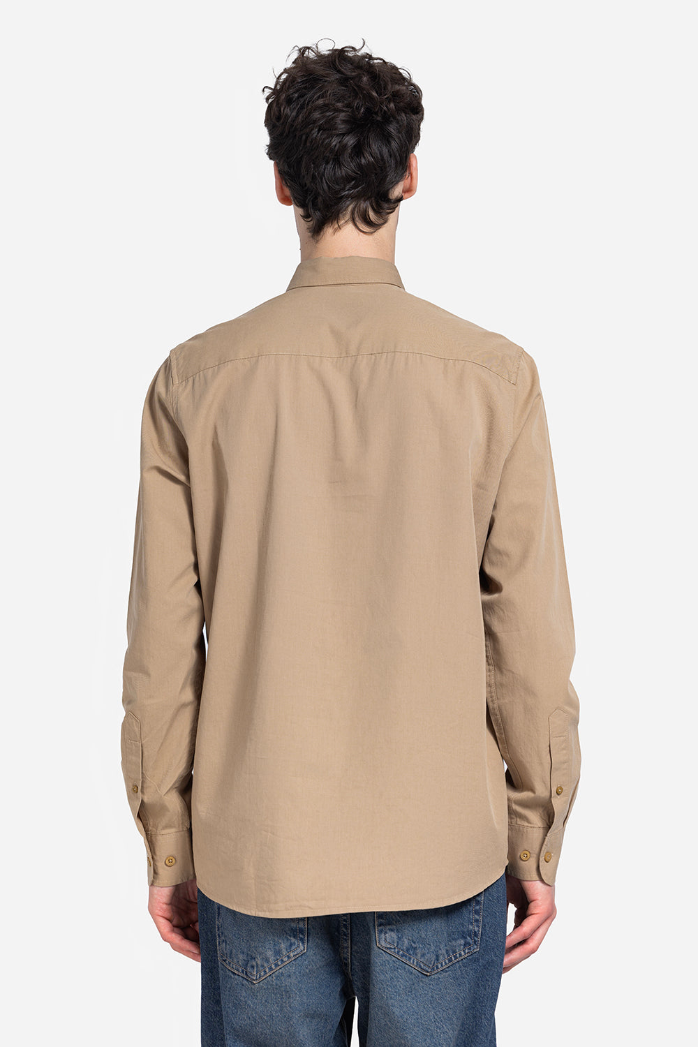 long sleeve shirt - Men - Plain