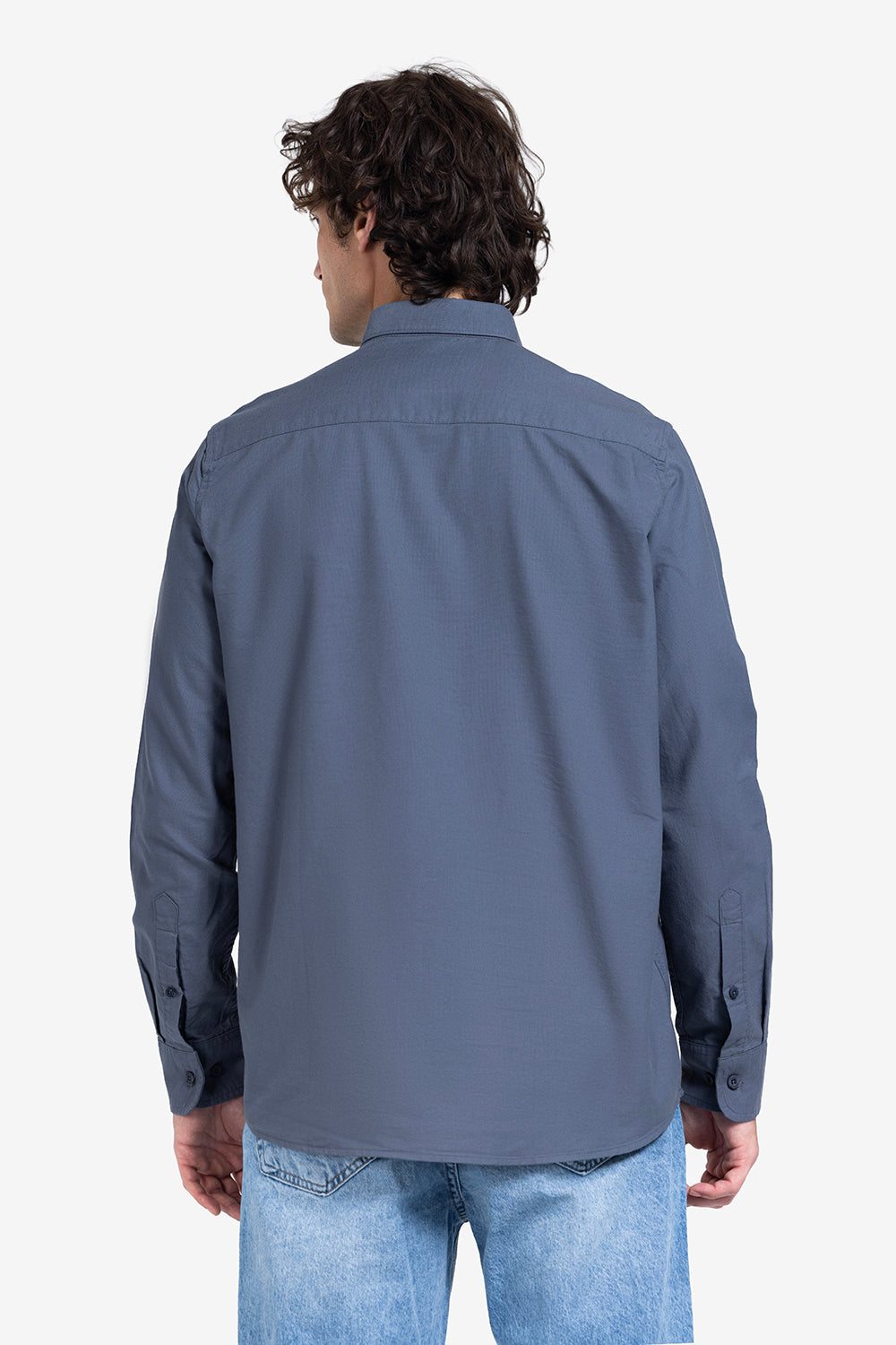 Long Sleeve Shirt - Men - Plain