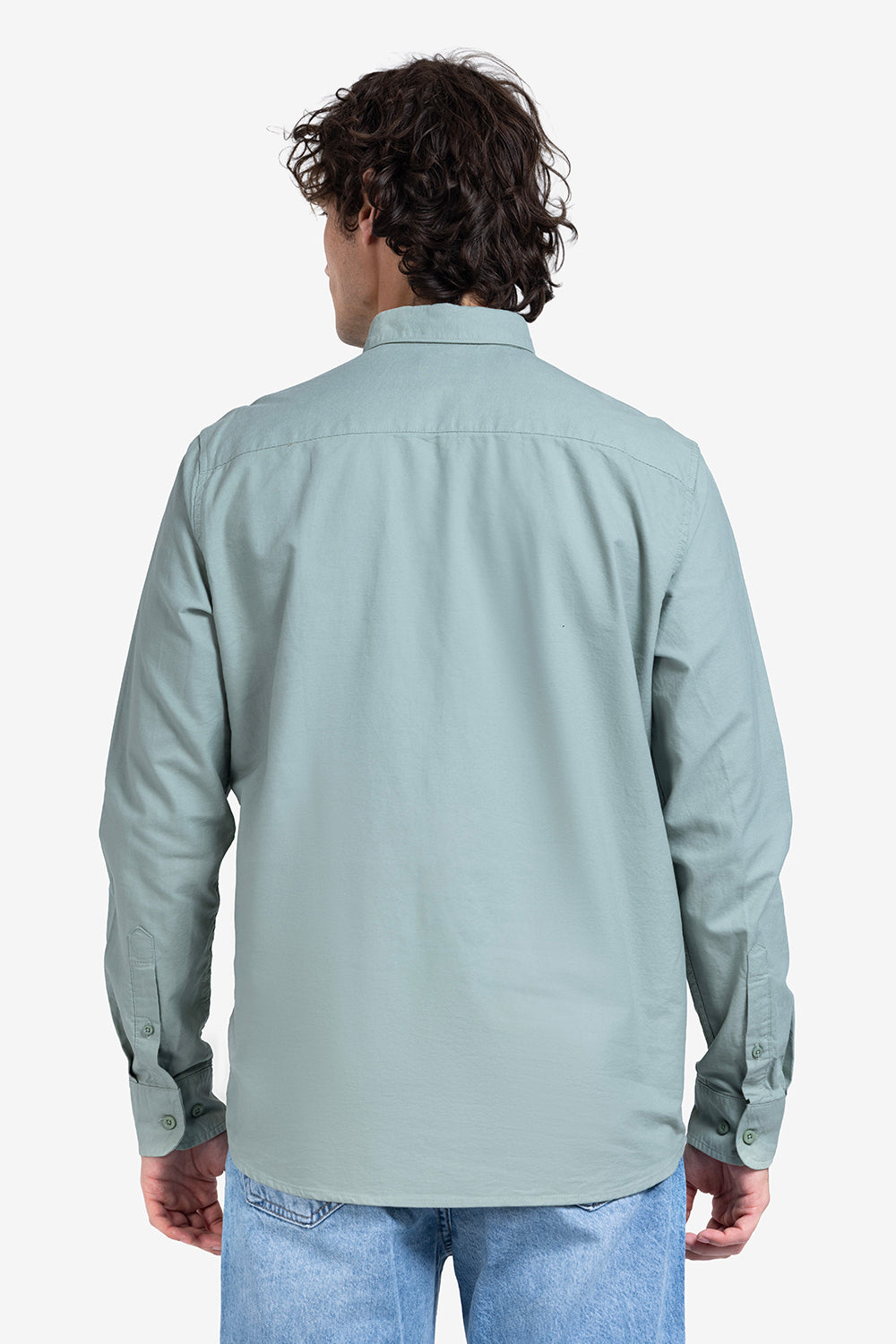 Long Sleeve Shirt - Men - Plain