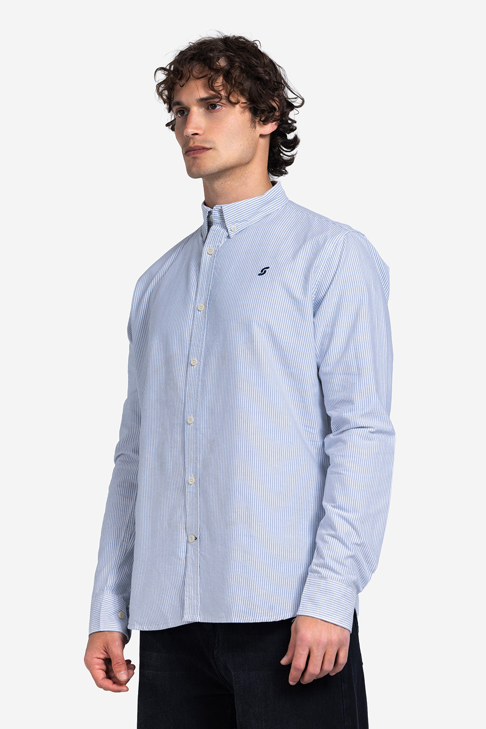Long Sleeve Shirt - Men - Stripped