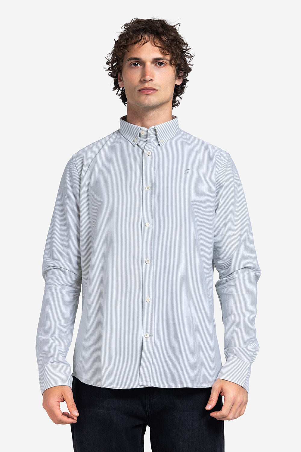 Long Sleeve Shirt - Men - Stripped