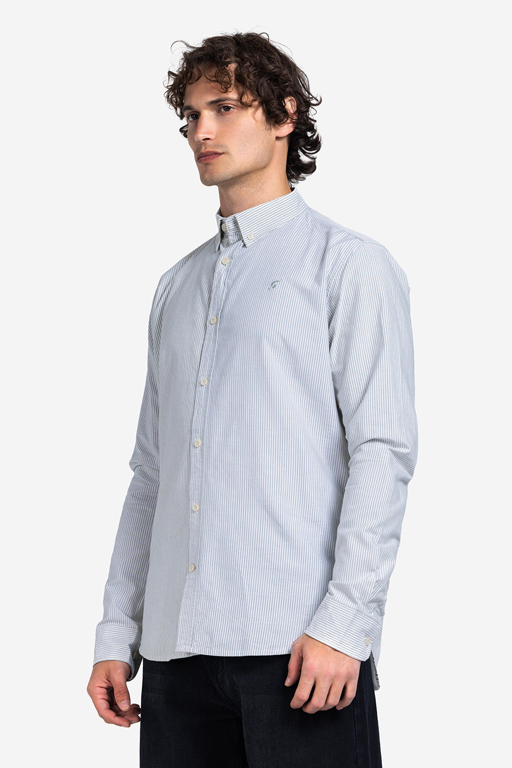 Long Sleeve Shirt - Men - Stripped