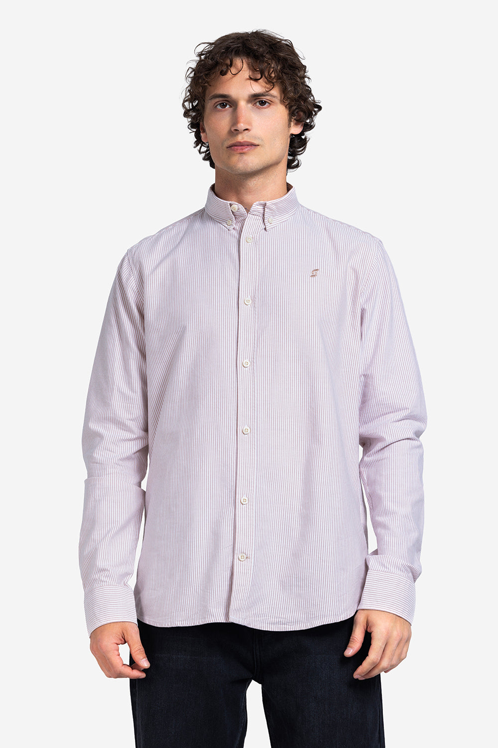 Long Sleeve Shirt - Men - Stripped