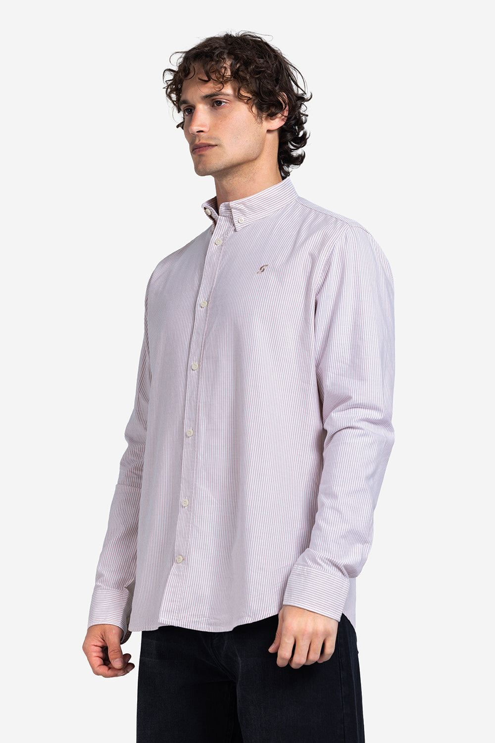 Long Sleeve Shirt - Men - Stripped
