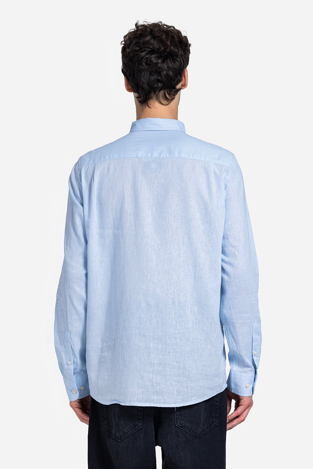 long sleeve shirt - Men - Plain