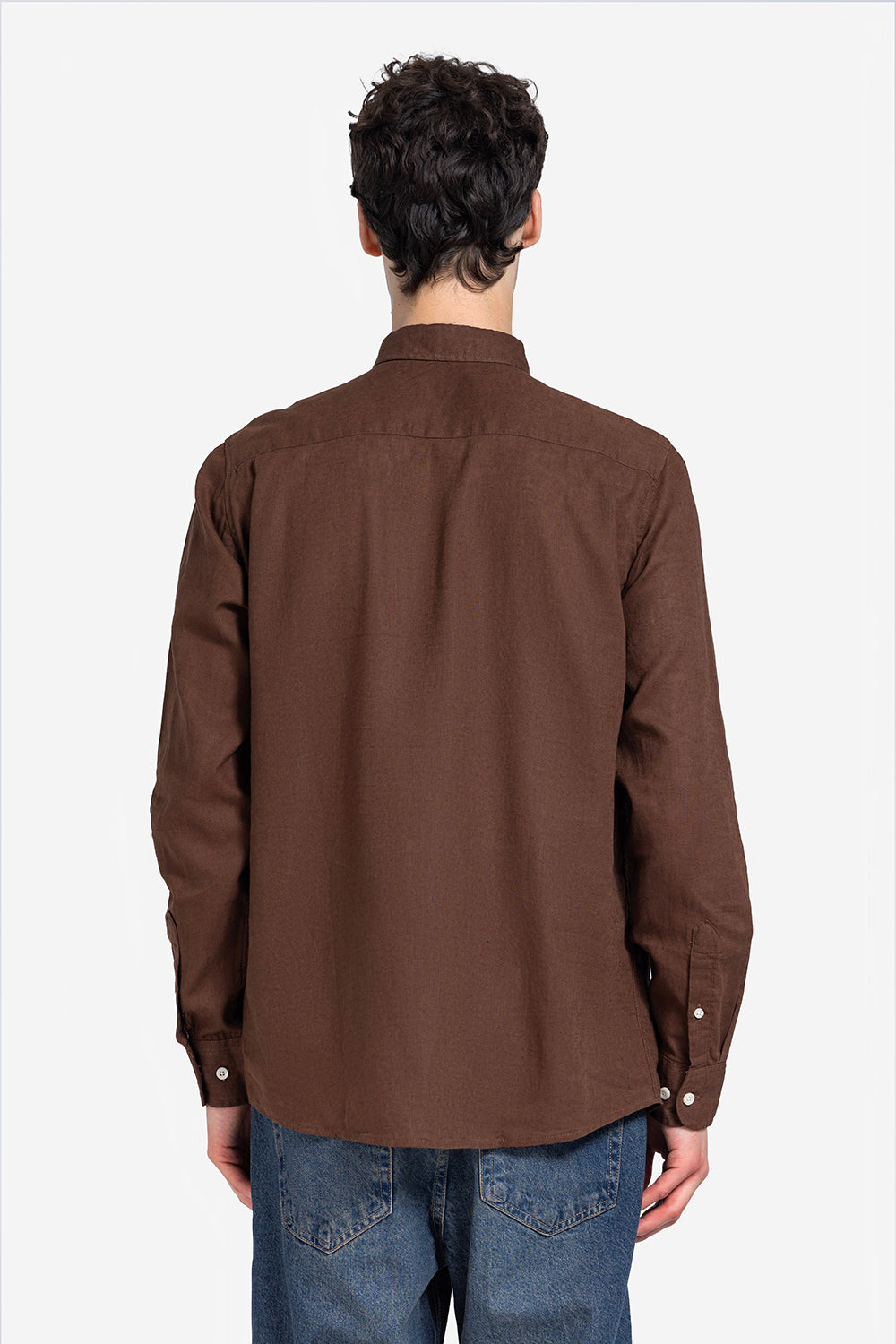 long sleeve shirt - Men - Plain