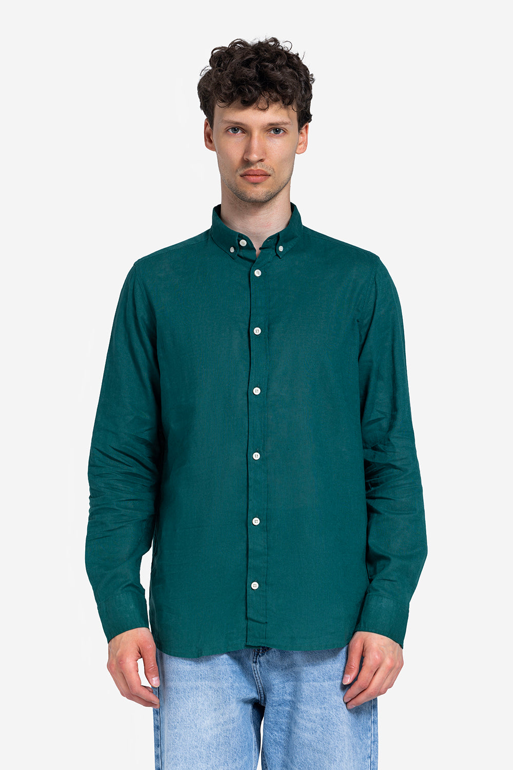 long sleeve shirt - Men - Plain