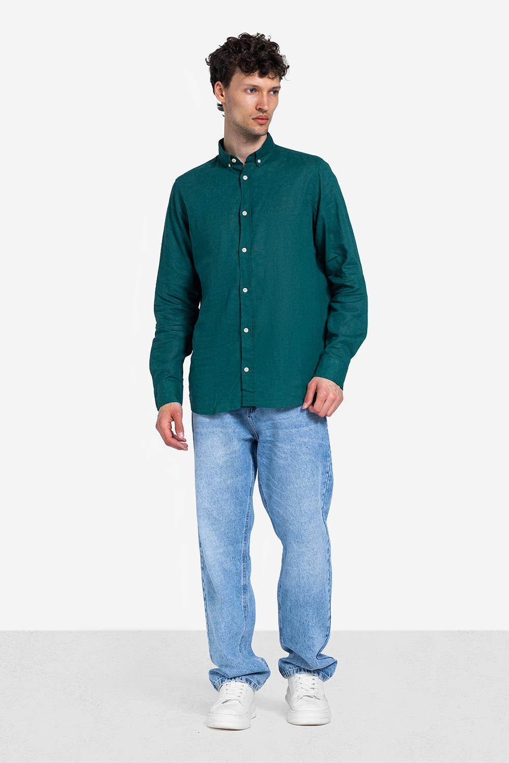 long sleeve shirt - Men - Plain
