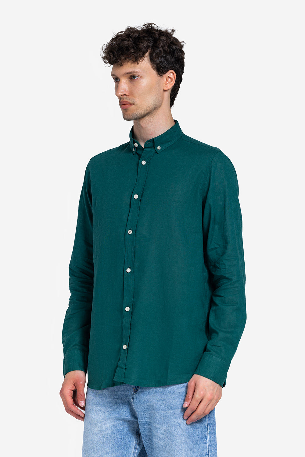 long sleeve shirt - Men - Plain