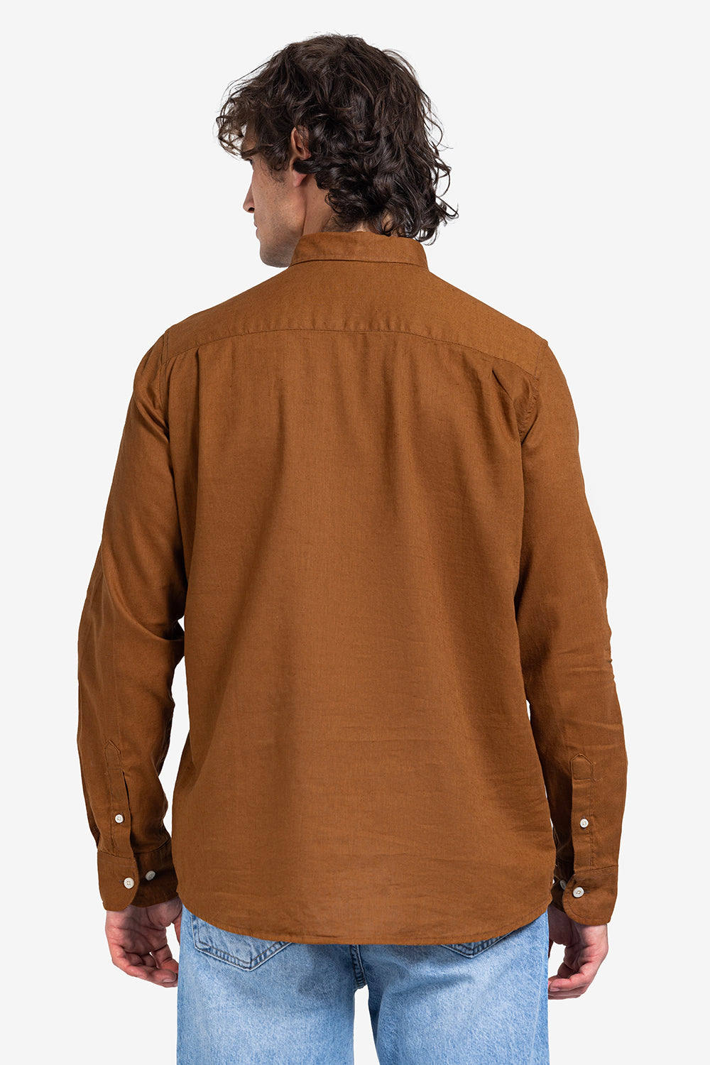 long sleeve shirt - Men - Plain