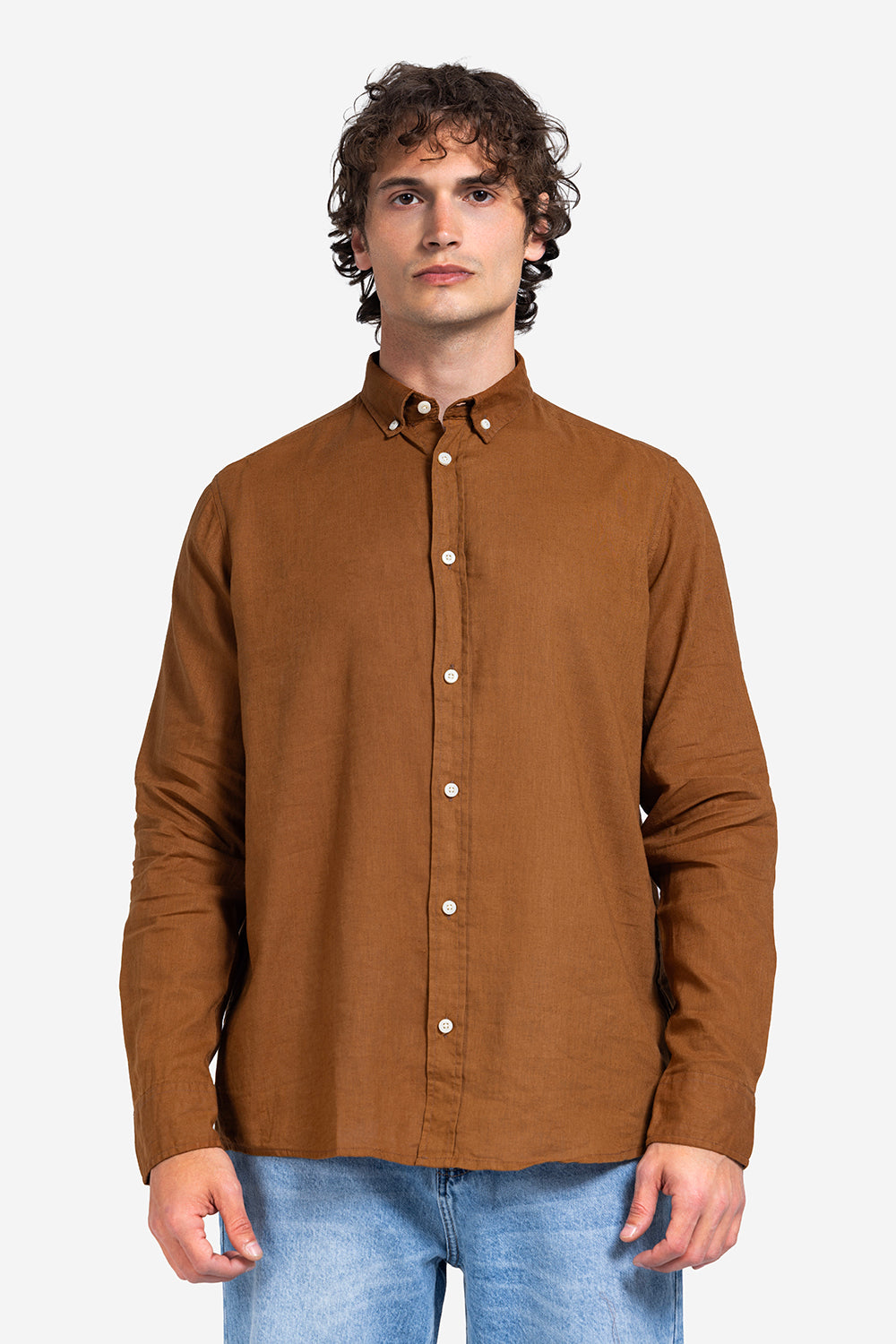 long sleeve shirt - Men - Plain