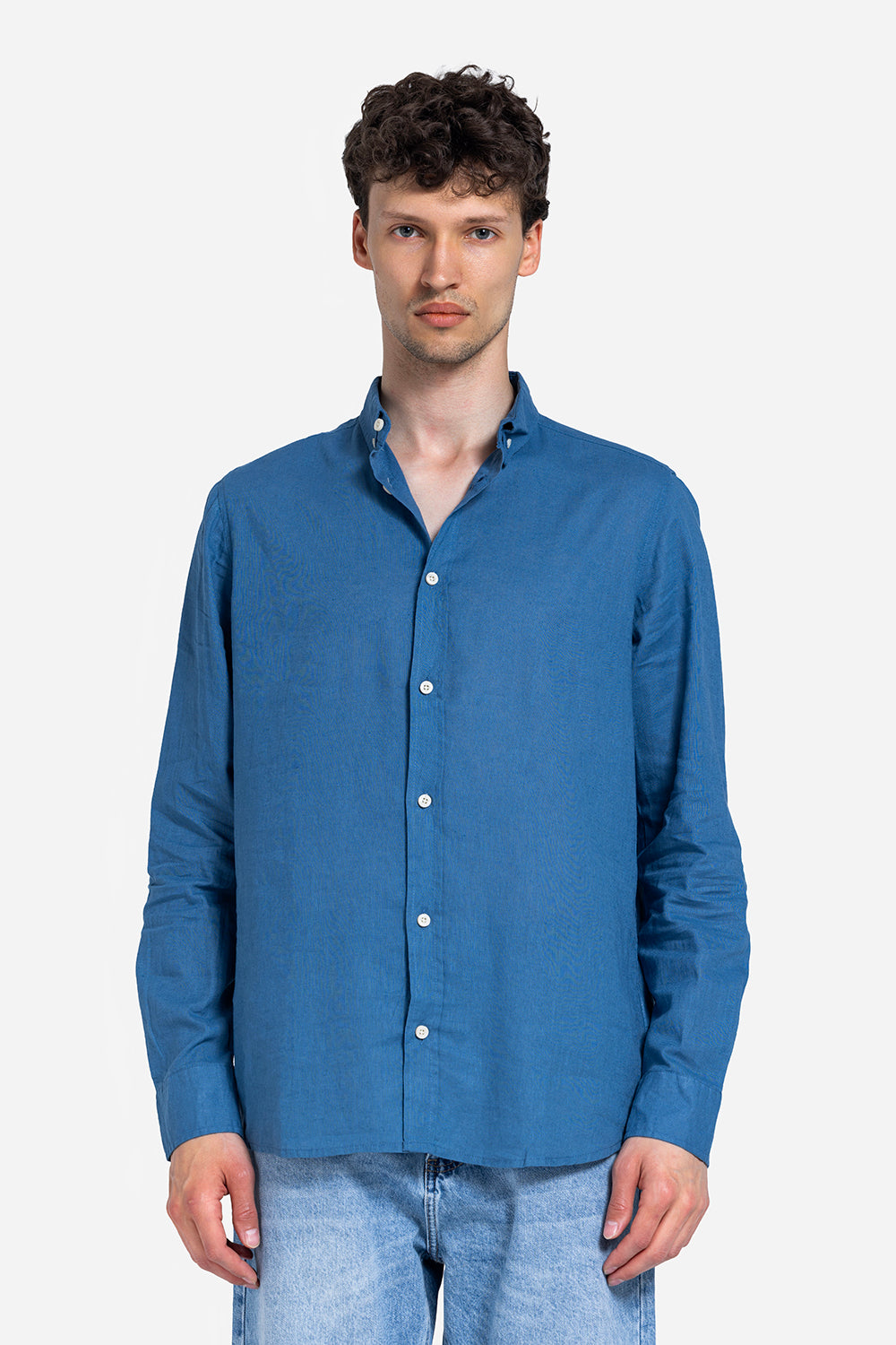long sleeve shirt - Men - Plain